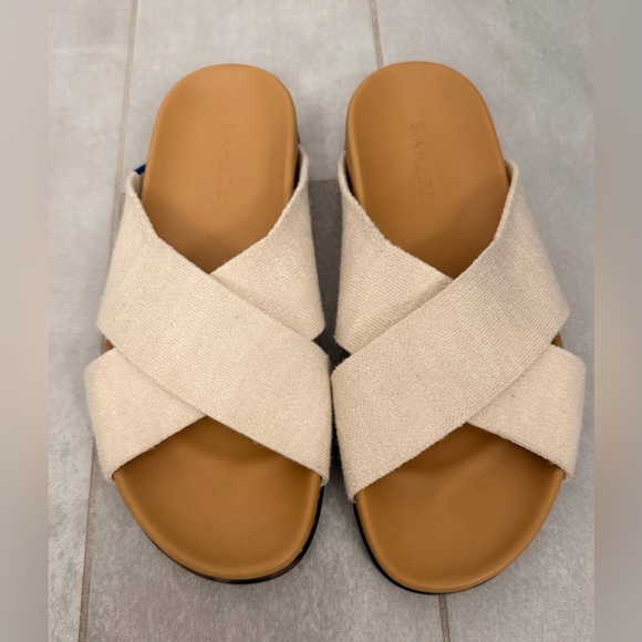 Rothy's The Weekend Slide Oat Size 8 - Picture 4 of 10